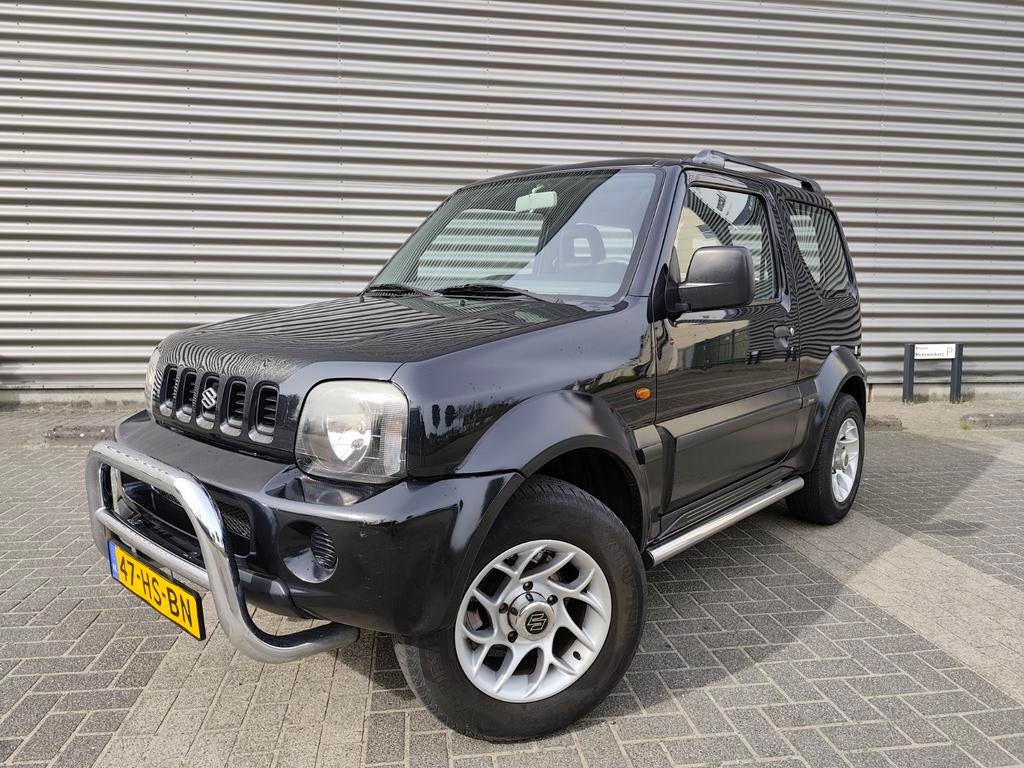 Suzuki Jimny 1.3 JX 4WD 2001 / apk verlopen / meeneemprijs!!, Auto's, Suzuki, Bedrijf, Jimny, 4x4, Airbags, Centrale vergrendeling