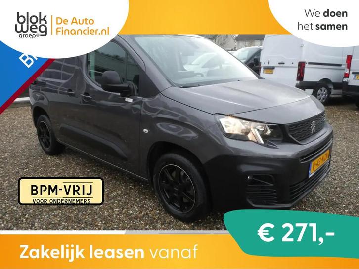 Peugeot Partner 1.2 PureTech 130PK Benzine Au € 15.950,00, Auto's, Bestelauto's, Bedrijf, Te koop, ABS, Achteruitrijcamera, Airconditioning