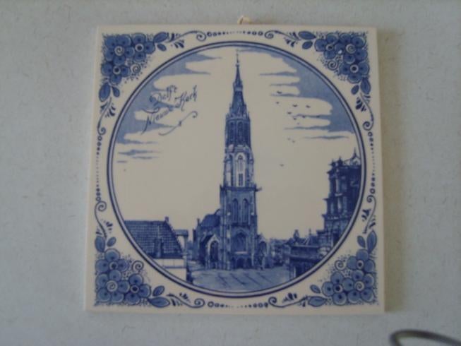 Tegel Nieuwekerk  Delft, Ophalen of Verzenden