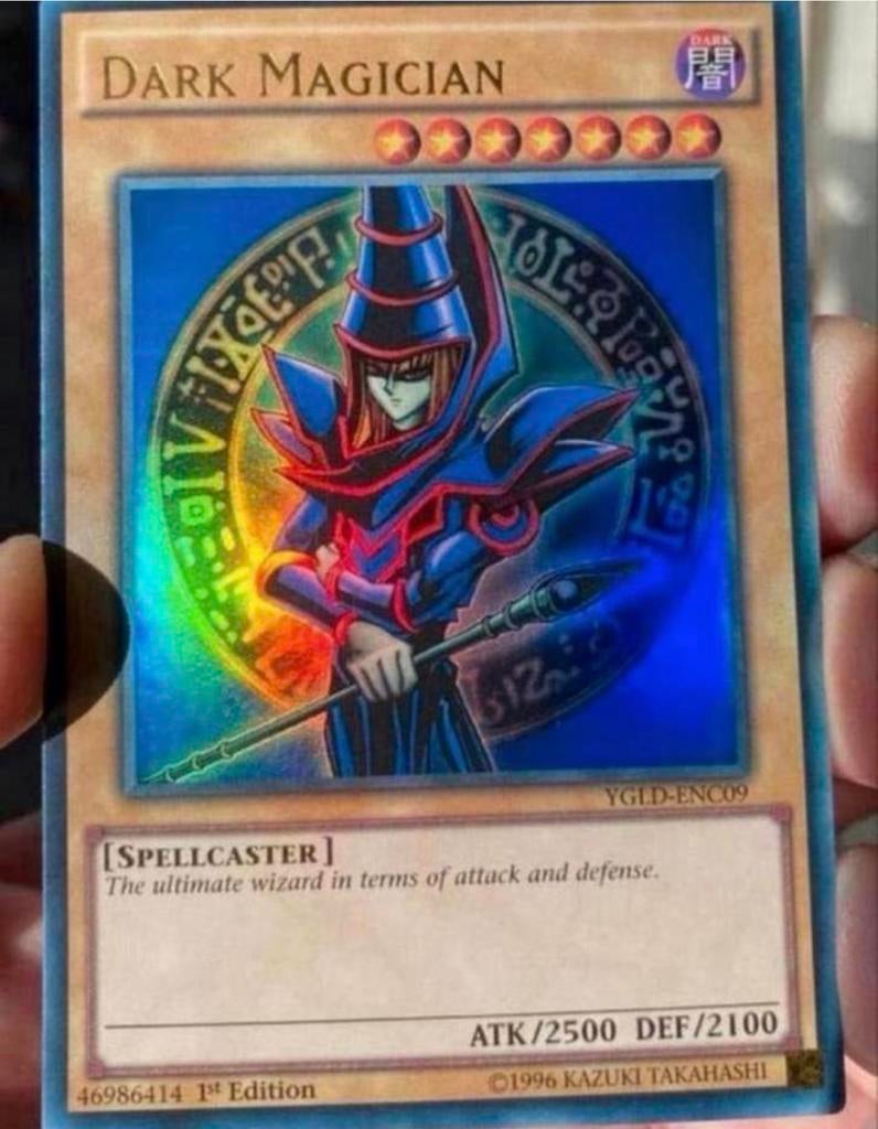 Yu-Gi-Oh! Dark Magician YGLD 1st Edition !, Hobby en Vrije tijd, Verzamelkaartspellen | Yu-gi-Oh!, Ophalen of Verzenden, Zo goed als nieuw