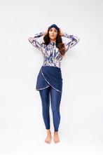 Betrue Sport Zwempak, Paars met Bladeren, maat L, NIEUW, Overige typen, Verzenden, Paars, Nieuw