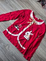 H&M Rode Kerst Longsleeve Konijn Maat 122/128, Gebruikt, Meisje, H&M, Ophalen of Verzenden