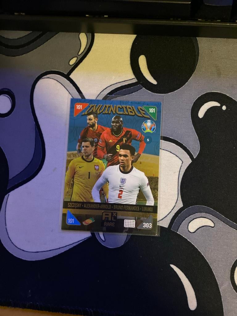 UEFA Euro 2020 Adrenalyn XL Invincible Voetbalkaart, Ophalen of Verzenden, Zo goed als nieuw, Sport