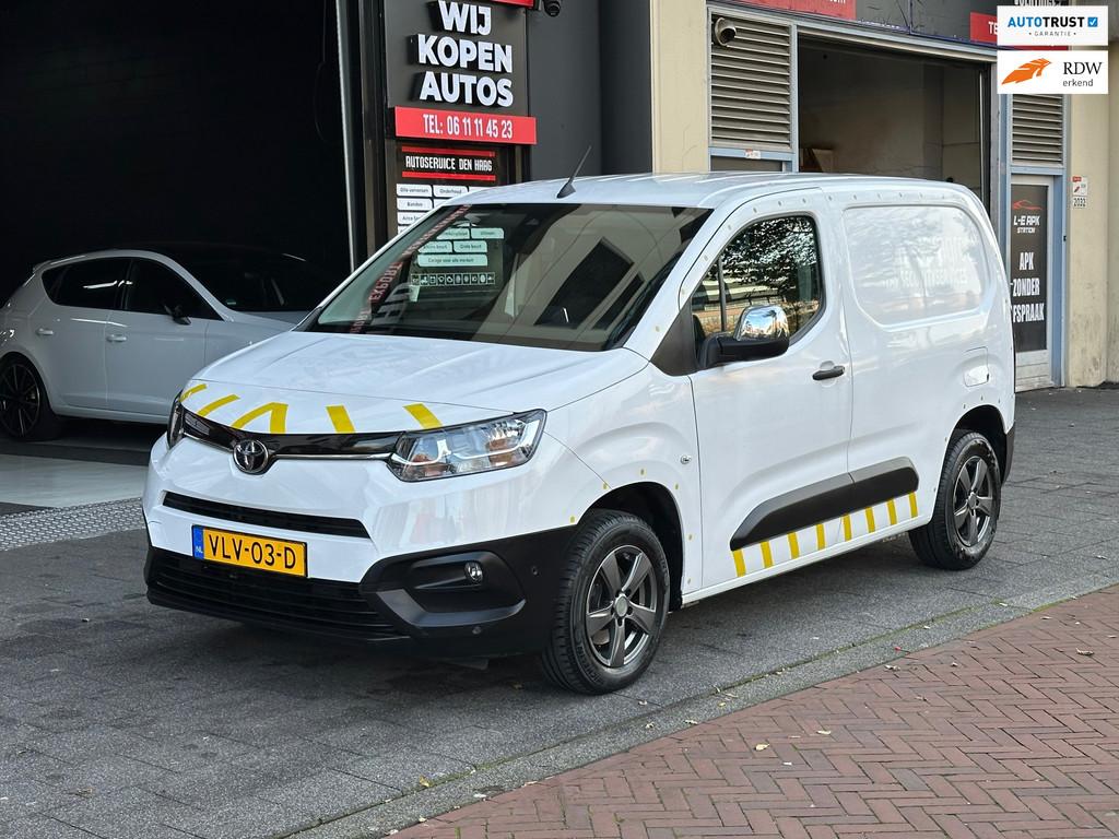 Toyota PROACE CITY 1.5 D-4D Professional Navi Airco Carplay, Auto's, Bestelauto's, Bedrijf, Te koop, ABS, Airbags, Airconditioning