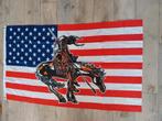 USA Amerikaanse vlag met indiaan NIEUW, Ophalen of Verzenden, Nieuw
