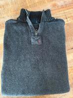 Ralph Lauren Polo Jeans quater‑zip trui – donkergrijs – L, Kleding | Heren, Truien en Vesten, Maat 52/54 (L), Verzenden, Ralph Lauren