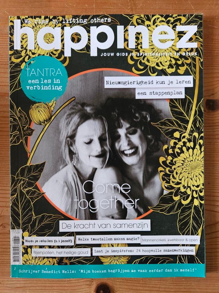 Happinez Magazine - Tantra, Nieuwsgierigheid & Samenzijn, Ophalen of Verzenden, Zo goed als nieuw, Lichaam en Geest