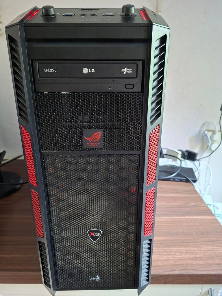Game PC i7 met waterkoeling en 1000 watt voeding, Computers en Software, Gebruikt, 8 GB, ASUS, 3815nr