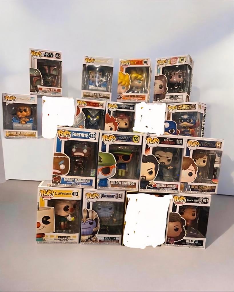 Lot van 15 Funko Poppen - Goede Staat, ook los te koop, Ophalen of Verzenden