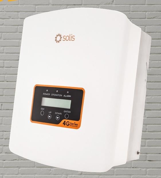 Solis 5 K 3 fase omvormer, Ophalen, Zo goed als nieuw, Overige typen, 200 wattpiek of meer