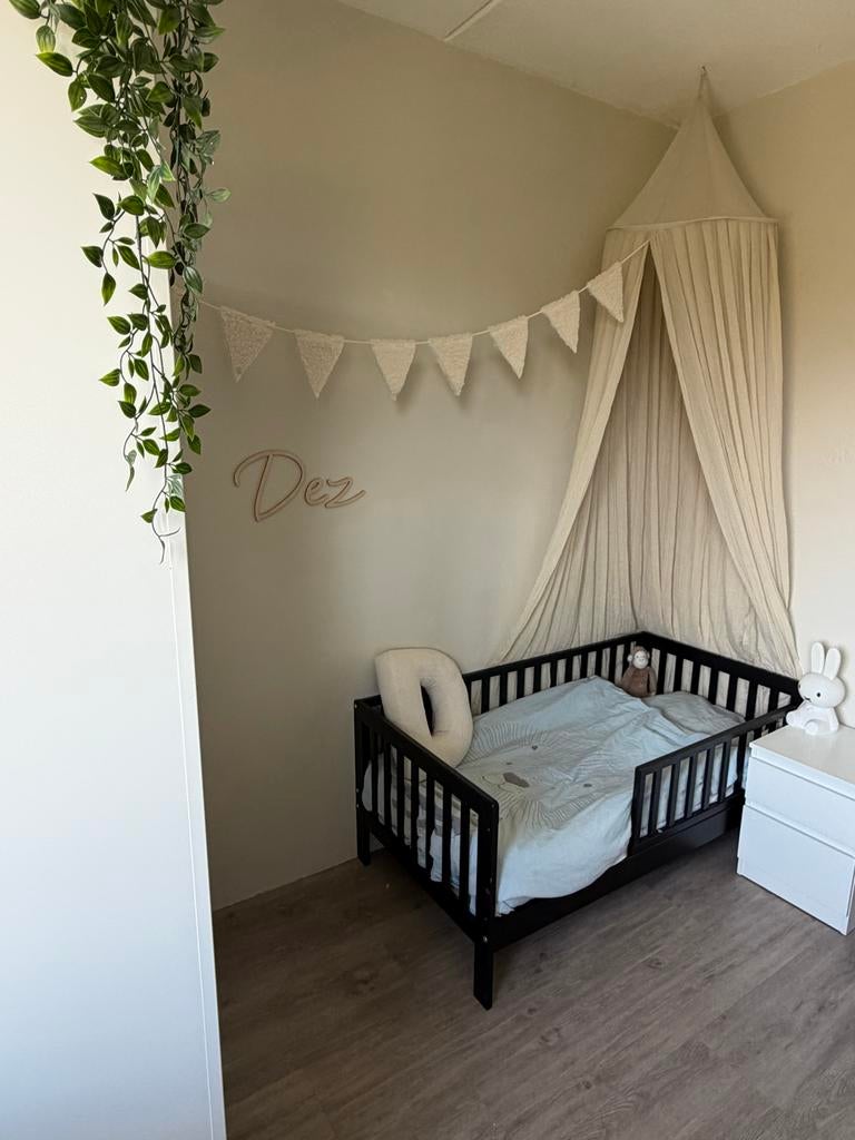 Petit Amelie peuterbed 140x70, Kinderen en Baby's, Kinderkamer | Bedden, Ophalen, Gebruikt, 70 tot 85 cm, 140 tot 160 cm