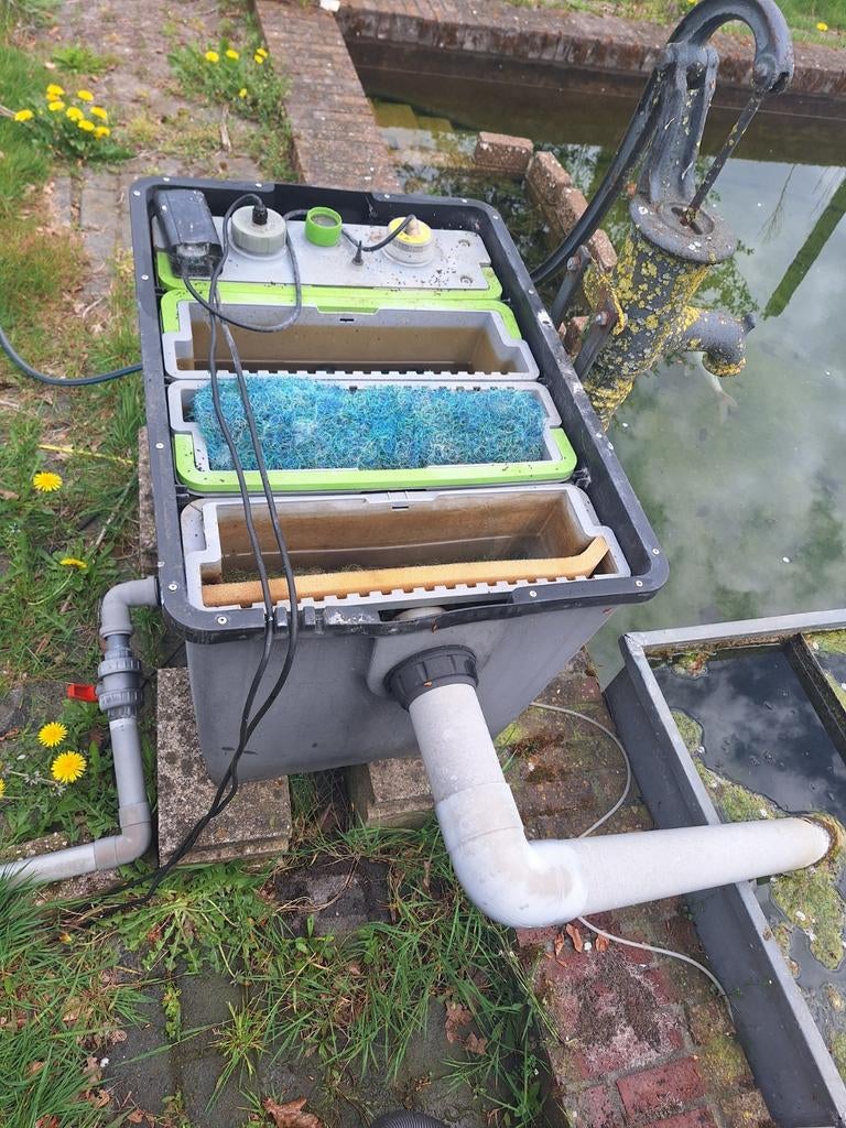 Velda meerkamer filter inclusief uv lamp en zware pomp, Ophalen of Verzenden, Vijverfilter