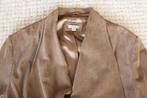 Prachtige Soepele Leren La Ligna jas (M) € 65,-, Maat 38/40 (M), Bruin, Ophalen of Verzenden, Zo goed als nieuw