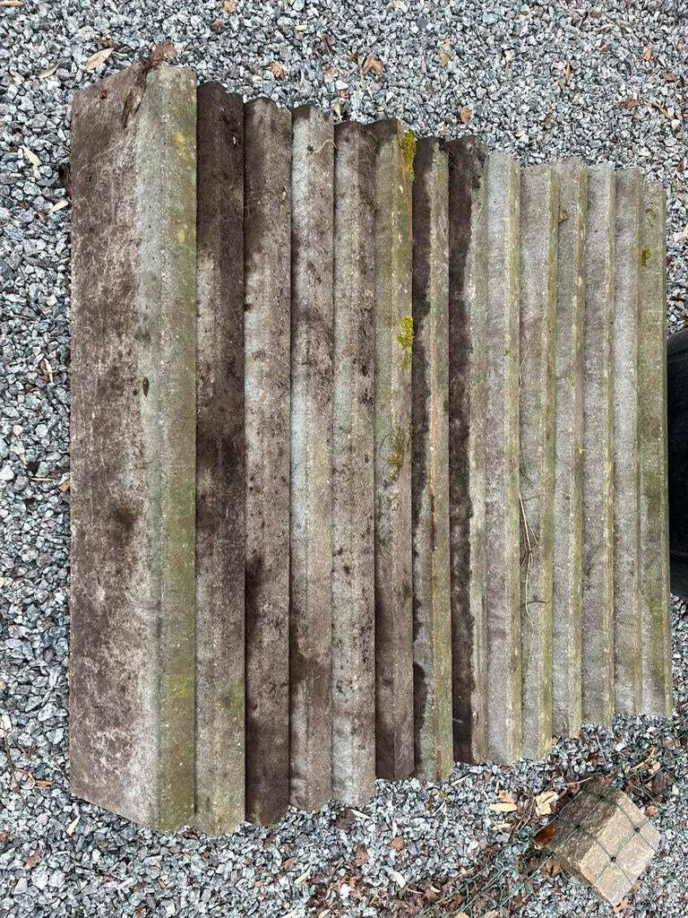 Trottoirbanden stoepranden 14 stuks, Ophalen, Gebruikt, Overige typen, Minder dan 5 m²