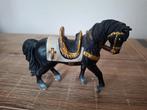 Schleich 70032 Zwart ridder paard uit zwarte toernooi ridder, Ophalen of Verzenden, Zo goed als nieuw