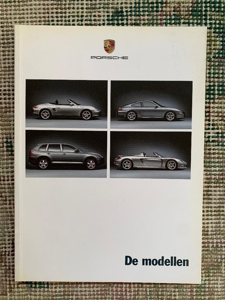 Brochure Porsche 911 Cayenne Boxster de modellen 2003 nieuw!, Porsche, Nieuw, Ophalen of Verzenden, Porsche