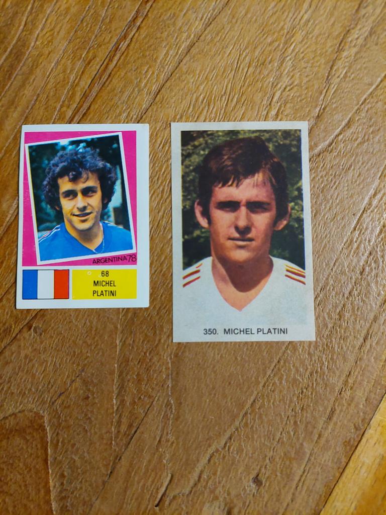 Michel Platini 1978 en 1979 Rookie, Ophalen of Verzenden, Zo goed als nieuw, Plaatje