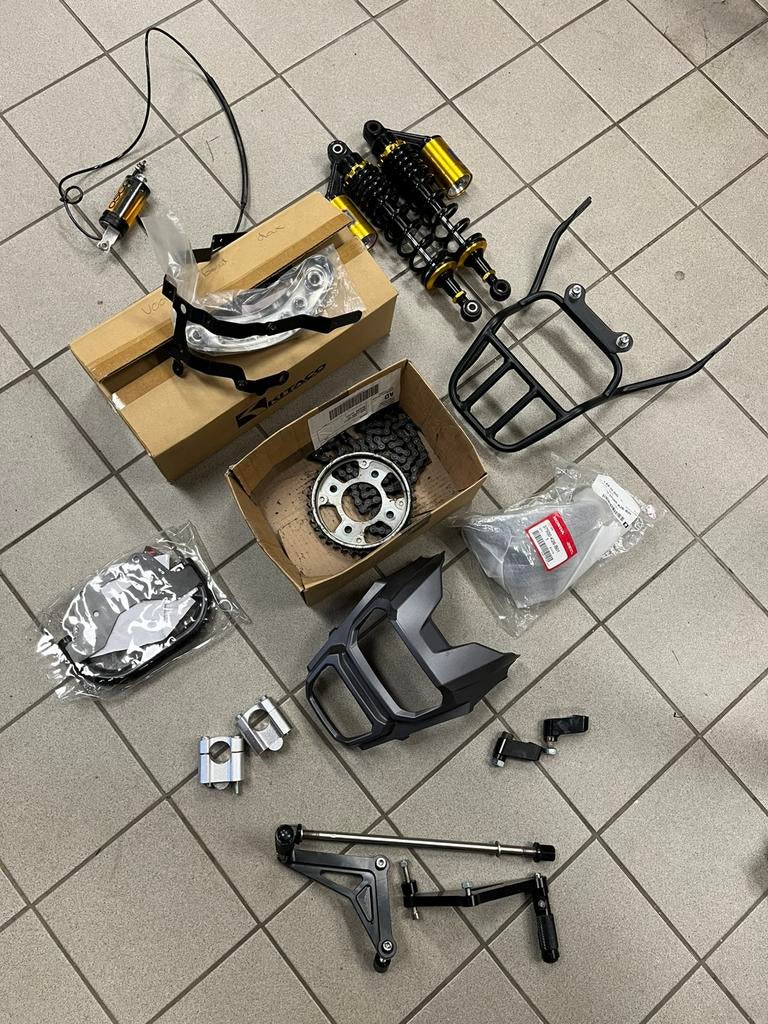 Te koop honda monkey 125 diverse onderdelen, Motoren, Onderdelen | Honda, Ophalen of Verzenden, Gebruikt