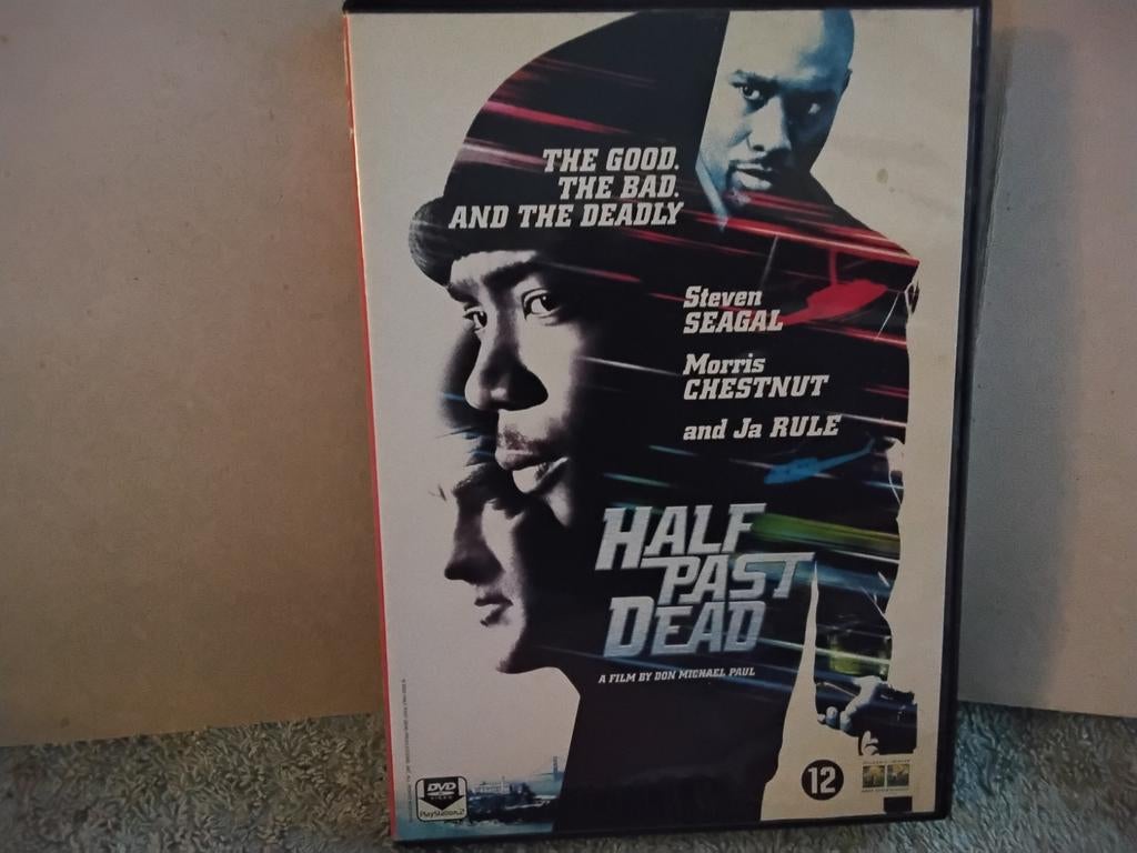 HALF  PAST  DEAD     STEVEN  SEAGAL  MORRIS GHESTNUT, Vanaf 16 jaar, Ophalen of Verzenden