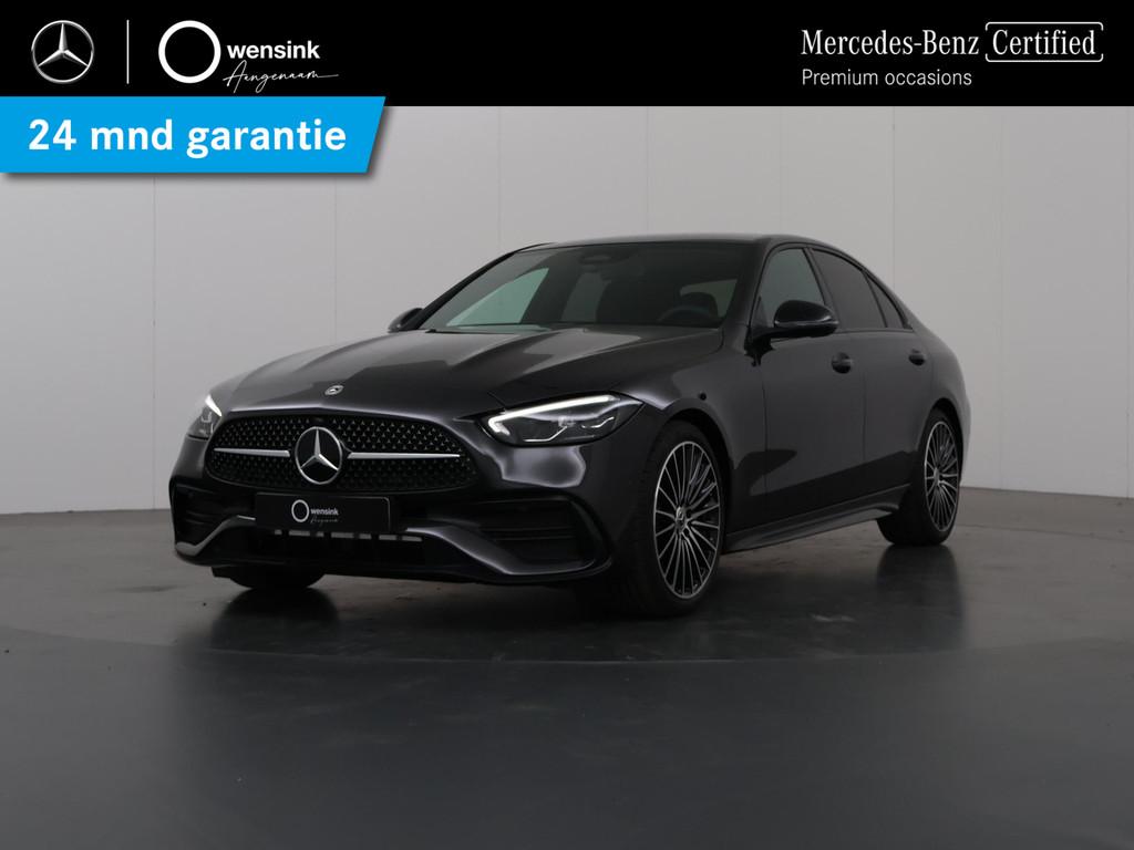Mercedes-Benz C-Klasse 180 Star Edition AMG Line | Panoramad, Auto's, Automaat, Achterwielaandrijving, Parkeercamera, Origineel Nederlands