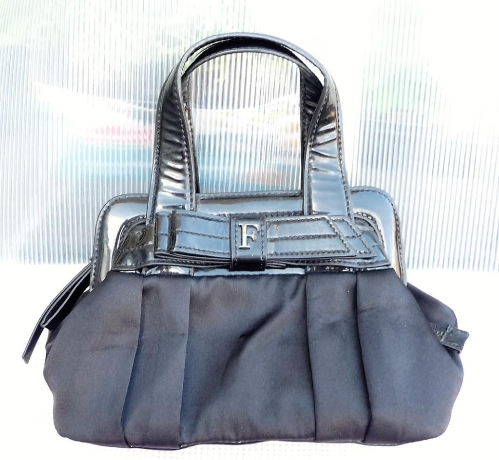 FERRE DAMES HANDTAS ZWART NIEUW kan ook als schoudertas, Sieraden, Tassen en Uiterlijk, Verzenden, Nieuw, Zwart, Handtas