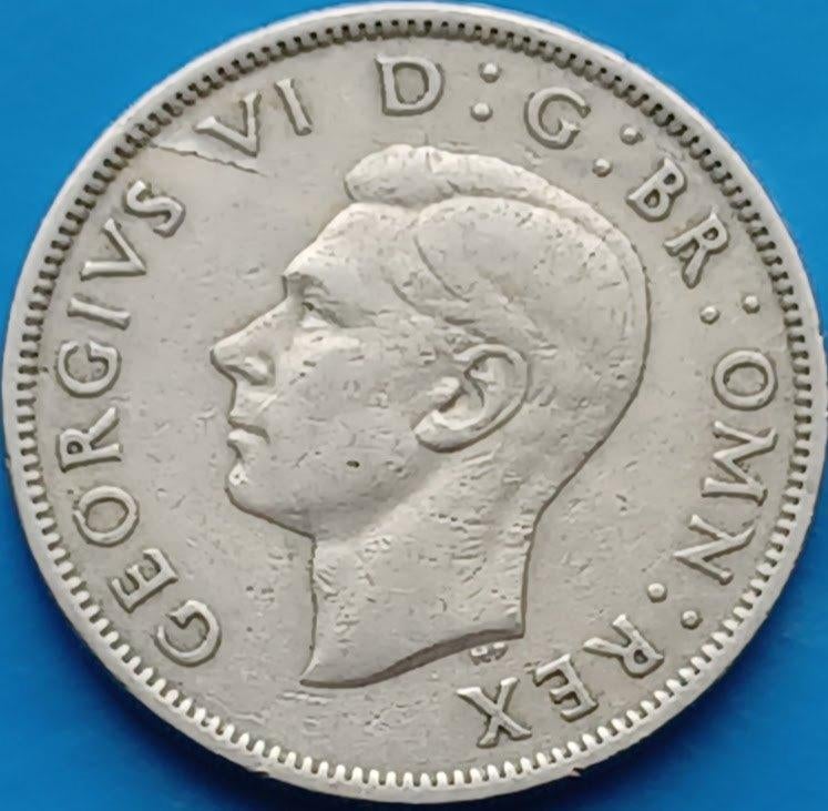 United Kingdom 2 shillings - 1949, Verzenden, Overige landen, Losse munt