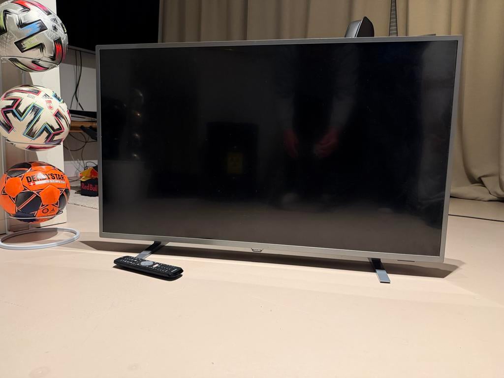 Philips Ambilight TV 43PUS6703 Vogel’s TVM3415 ophangbeugel, Ophalen, Philips, LED, Zo goed als nieuw