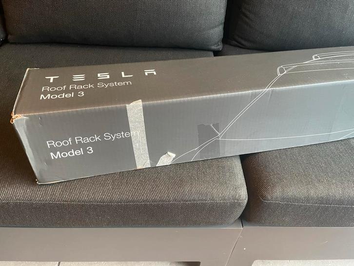 Tesla Model 3 Dakdragers - Nieuw in doos, Auto diversen, Dakdragers, Zo goed als nieuw, Ophalen of Verzenden