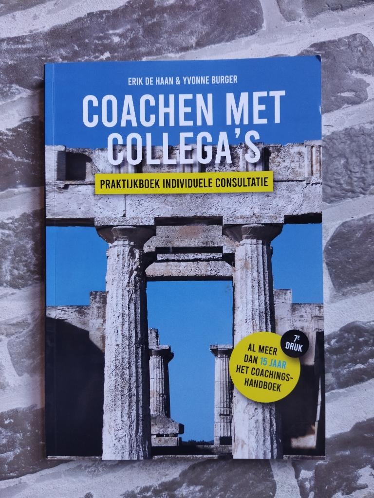 Coachen Met Collega's, Boeken, Erik de Haan, Yvonne Burger, Zo goed als nieuw, Alpha, HBO
