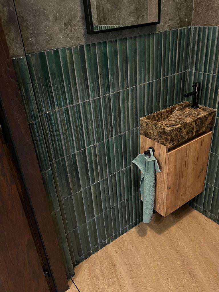 Marazzi Lume Green Swing 3D 6x24 cm tegel, Ophalen, Nieuw, 20 tot 40 cm, Wandtegels