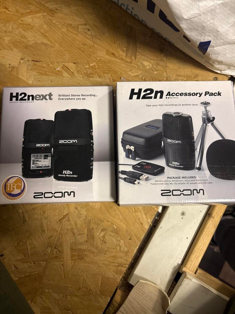 Zoom H2n Handy Recorder met Accessoires - Nieuw!, Muziek en Instrumenten, Microfoons, Ophalen of Verzenden, Nieuw, Overige typen