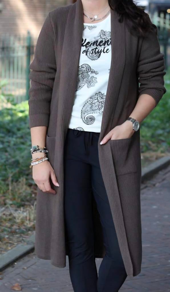 NIEUW Zoso Romy Vest Taupe Maat M, Kleding | Dames, Truien en Vesten, Maat 38/40 (M), Bruin, Nieuw, Ophalen of Verzenden