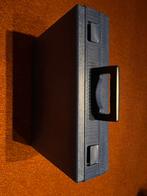 Blauw koffertje, Sieraden, Tassen en Uiterlijk, Koffers, Ophalen, Gebruikt, Hard kunststof, Slot