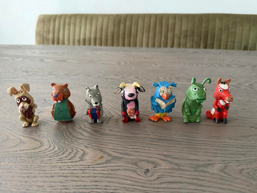 Vintage Fabeltjeskrant personages, Ophalen of Verzenden, Gebruikt