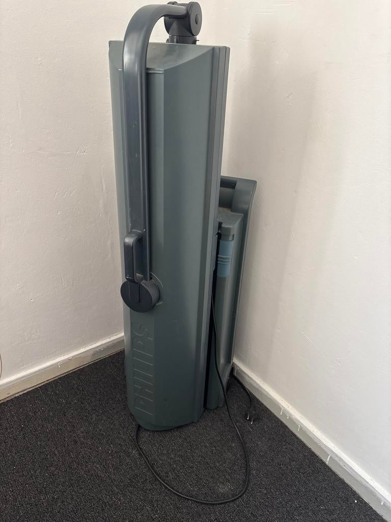 Philips Zonnebank - Compact en Efficiënt Bruinen, Ophalen of Verzenden, Gebruikt, Zonnebank enkelzijdig, Minder dan 10 lampen