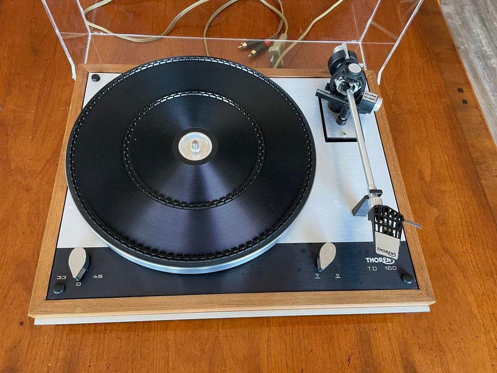 Thorens td 160 gerestaureerd met garantie, Audio, Tv en Foto, Ophalen of Verzenden, Zo goed als nieuw, Thorens