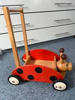Houten loopwagen lieveheersbeestje, Ophalen, Gebruikt, Overige typen, Met wieltjes