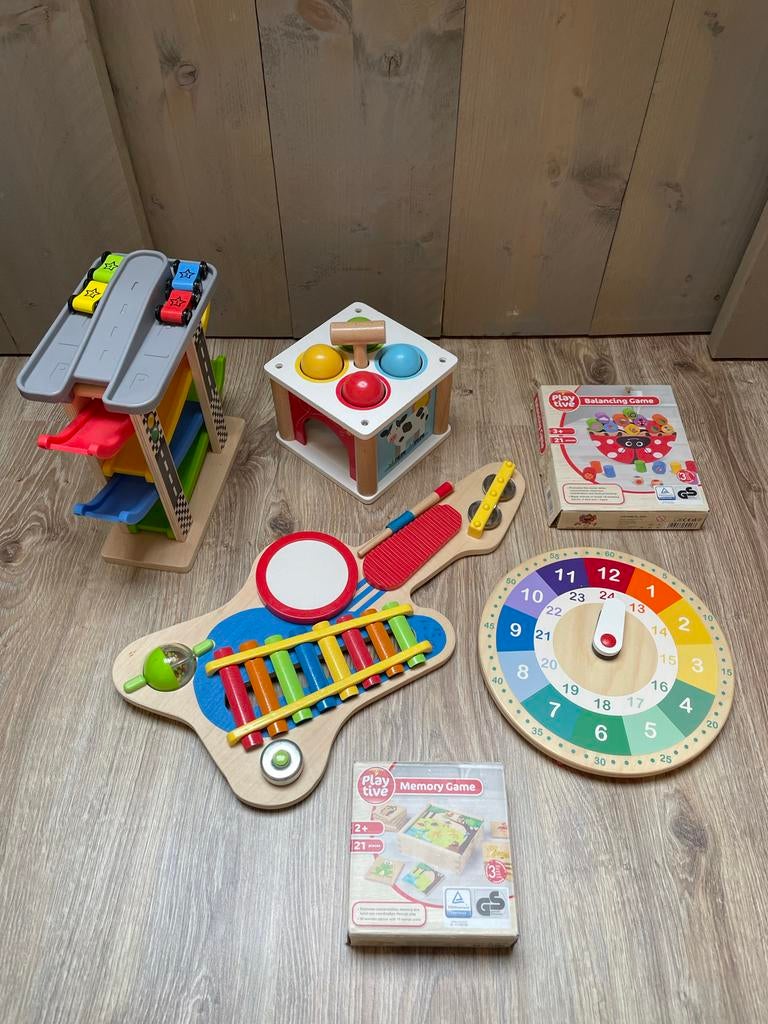 Diverse houten speelgoed, Ophalen of Verzenden, Gebruikt, Overige typen