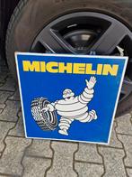 Michelin metalen reclame bord, Ophalen, Gebruikt, Reclamebord