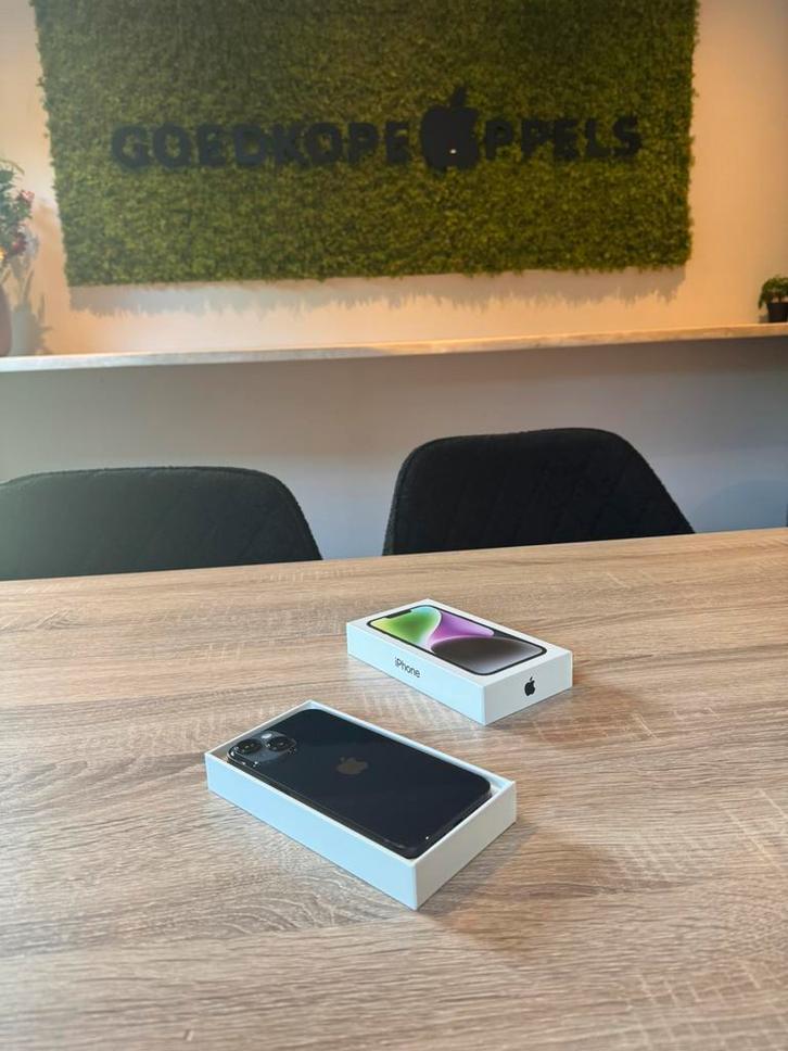 iPhone 14 128GB Zwart | nieuw/ongebruikt, Ophalen, 128 GB, Apple, Zwart