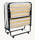 Opklapbed, Ophalen, Eenpersoons, Zwart, Zo goed als nieuw