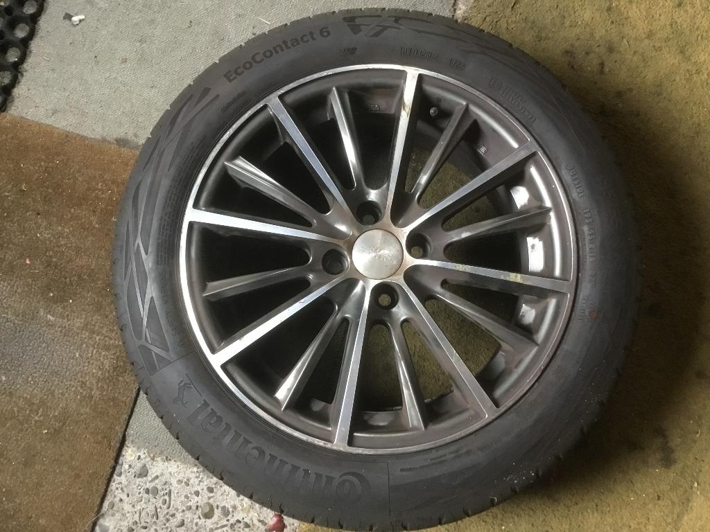 16 “ Lichtmetalen velgen incl. Banden, Ophalen, Gebruikt, 16 inch, Banden en Velgen