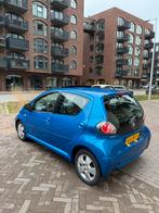 Toyota Aygo 1.0 5deurs 2009 Blauw Automaat/PANORAMADAK/Airco, Zwart, 68 pk, Origineel Nederlands, 998 cc