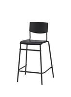 Ophalen delft breda omg Zwarte barkruk met rugleuning ikea, Huis en Inrichting, Barkrukken, Ophalen, Gebruikt, Met voetsteun, Metaal