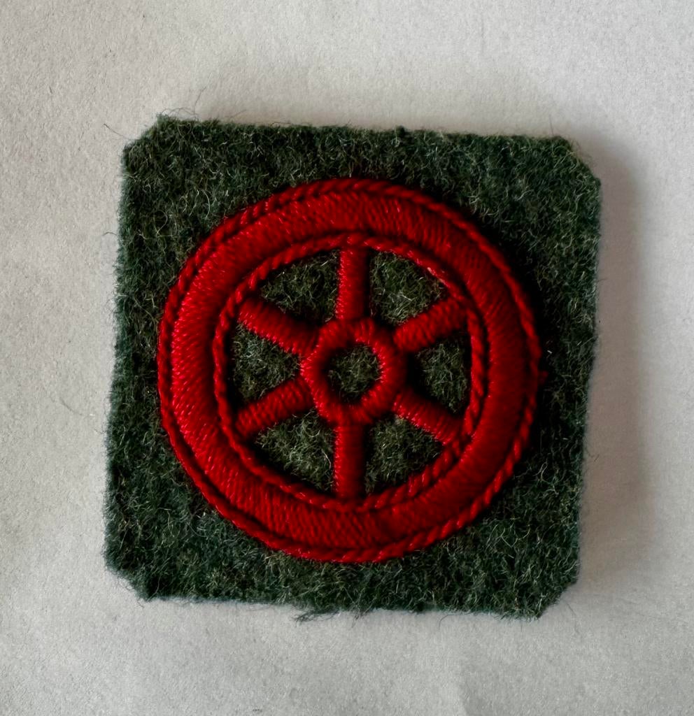 Nederlands voor 1940 vaardigheidsembleem chauffeur, Verzamelen, Militaria | Tweede Wereldoorlog, Ophalen of Verzenden, Landmacht