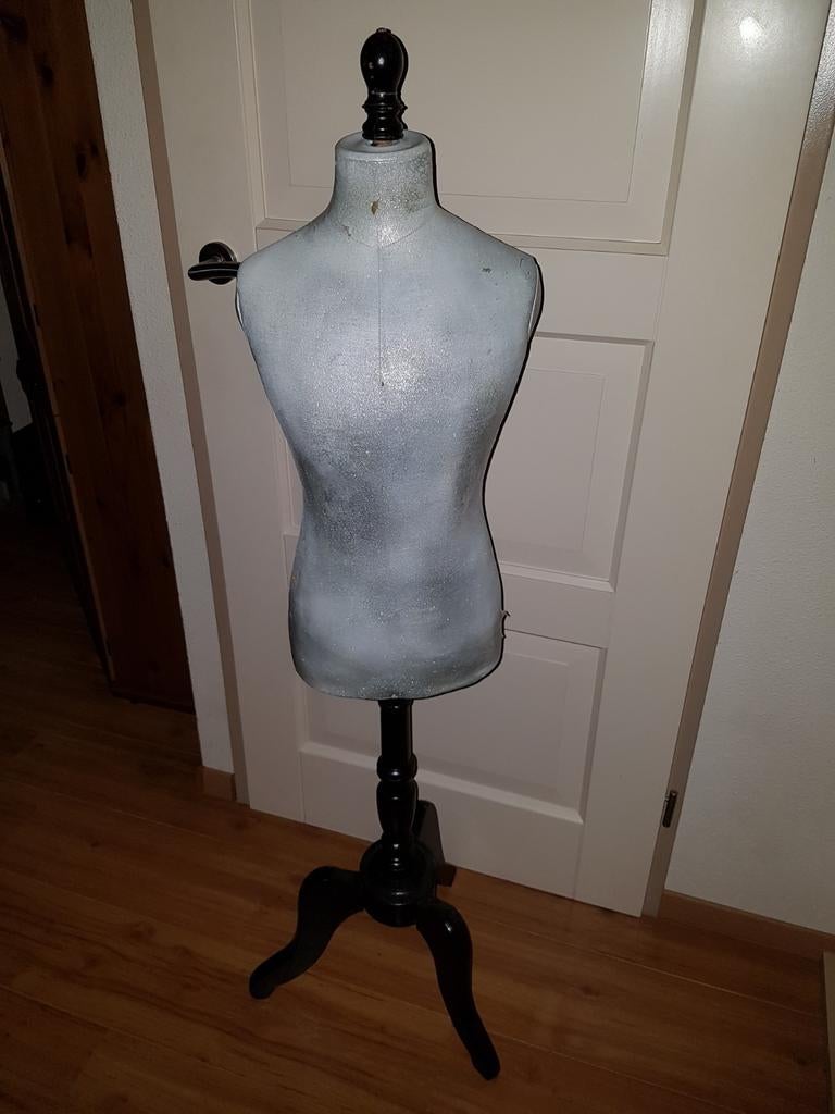 Mooie Gebruikte Vintage Etalagepop Bovenlichaam, Antiek en Kunst, Ophalen