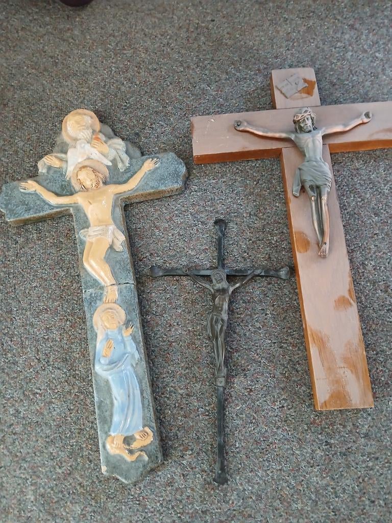 Kruis beelden, Ophalen of Verzenden, Zo goed als nieuw, Beeld(je)