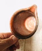 Vintage Aardewerk Schenkkan - Bruin Roodbruin, Ophalen of Verzenden, Zo goed als nieuw