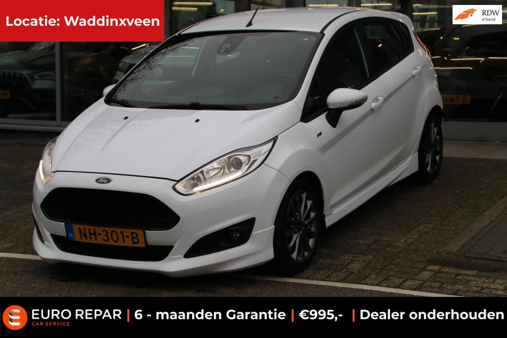Ford Fiesta 1.0 EcoBoost ST Line 101PK NL-AUTO NAP!, Voorwielaandrijving, 101 pk, Euro 6, Origineel Nederlands