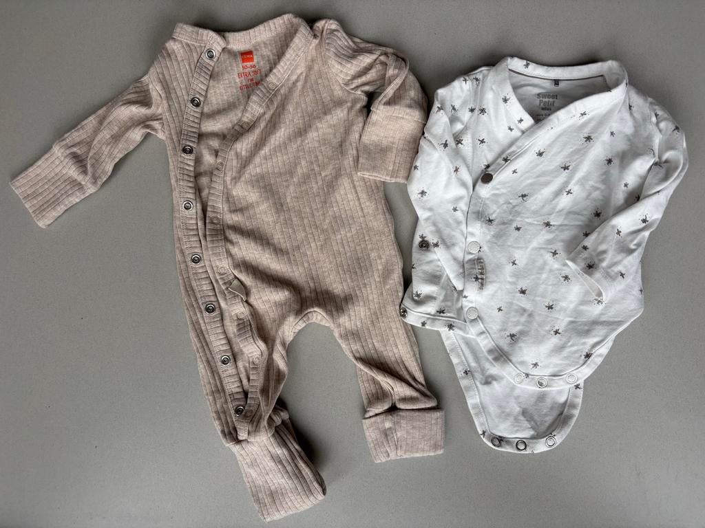 Z.g.a.n. maat 56 babykleding romper Prenatal en Hema, Ophalen of Verzenden, Zo goed als nieuw, Jongetje of Meisje, Setje